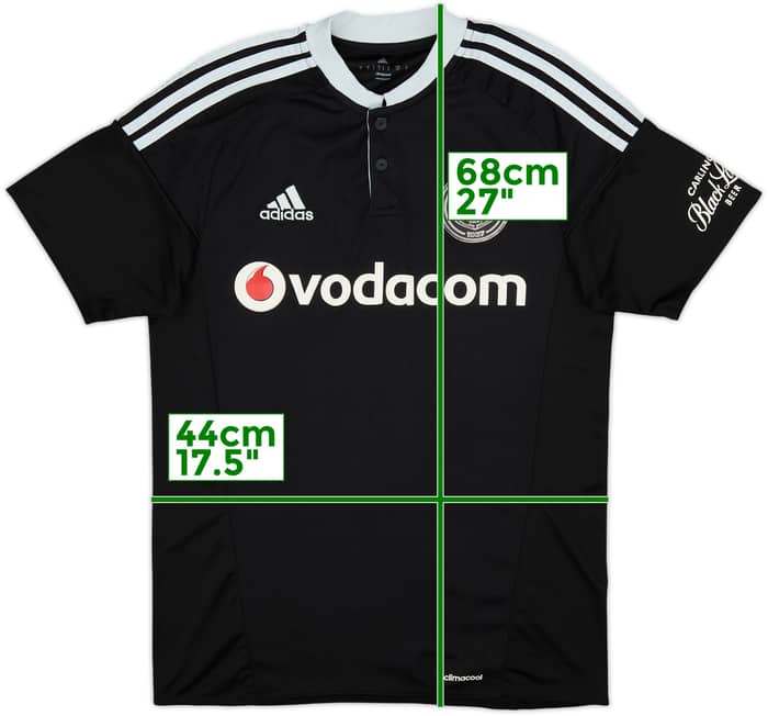 2016-17 Orlando Pirates Home Shirt - 7/10 - (S)