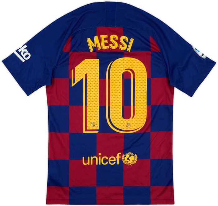 2019-20 Barcelona Home Shirt Messi #10 - 10/10 - (S)