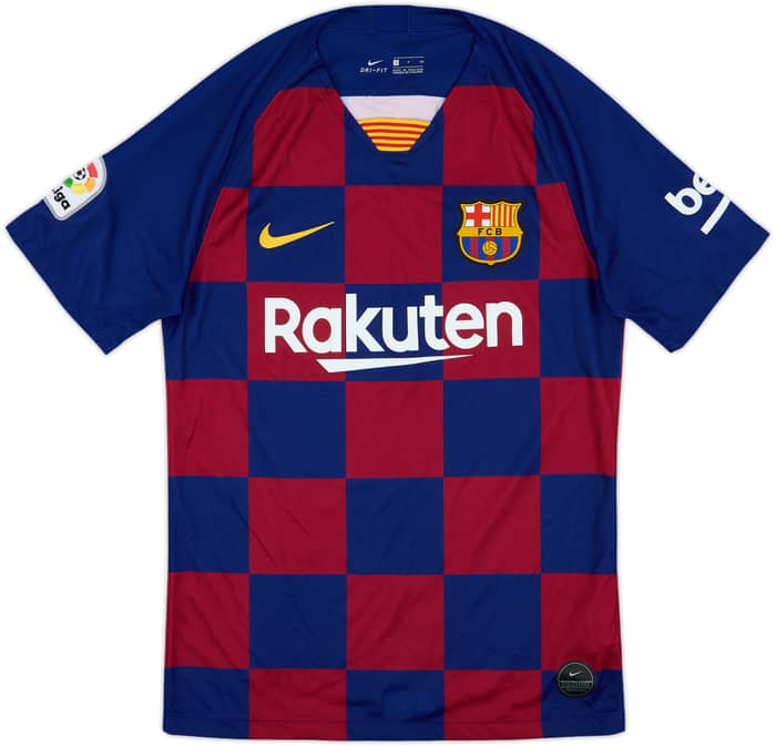 2019-20 Barcelona Home Shirt Messi #10 - 10/10 - (S)