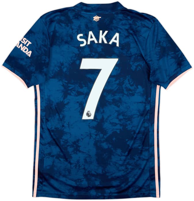 2020-21 Arsenal Third Shirt Saka #7 - 10/10 - (S)