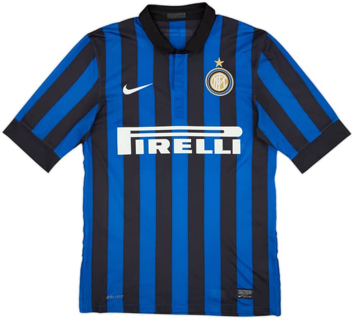 2011-12 Inter Milan Home Shirt Milito #22 - 8/10 - (S)