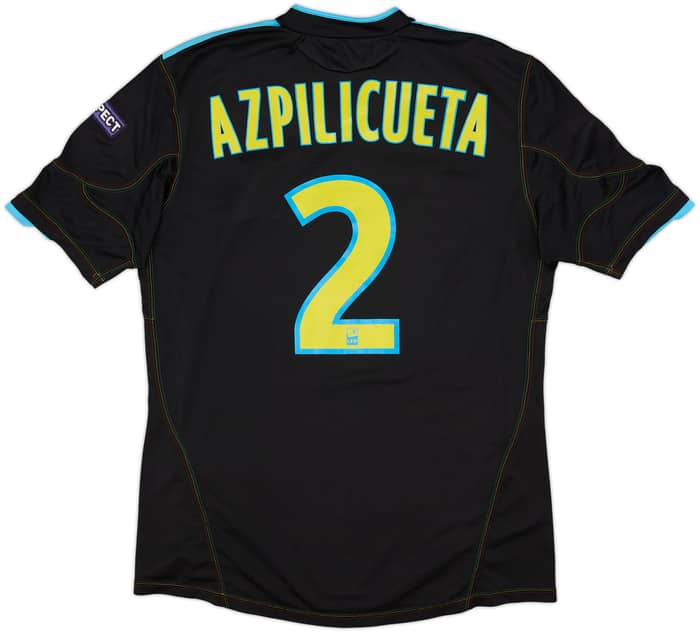2010-11 Olympique Marseille Third Shirt Azpilicueta #2 - 7/10 - (L)