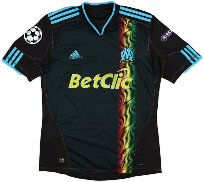 2010-11 Olympique Marseille Third Shirt Azpilicueta #2 - 7/10 - (L)