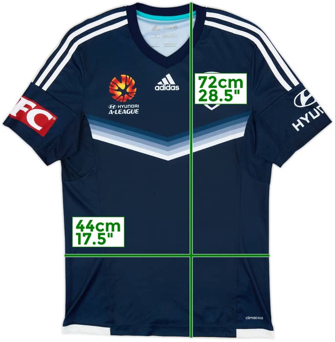 2017-18 Melbourne Victory Home Shirt - 9/10 - (S)