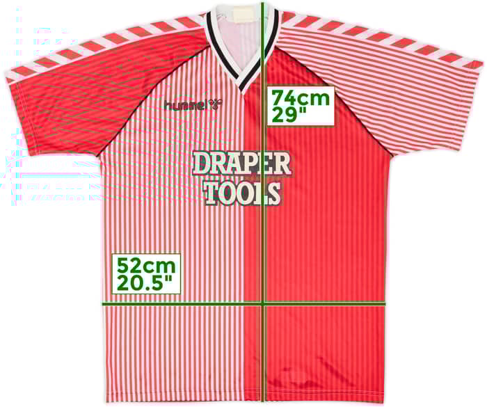 1987-89 Southampton Home Shirt - 9/10 - (M)