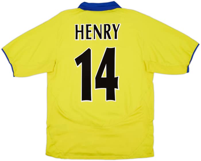2003-05 Arsenal Away Shirt Henry #14 - 8/10 - (S)