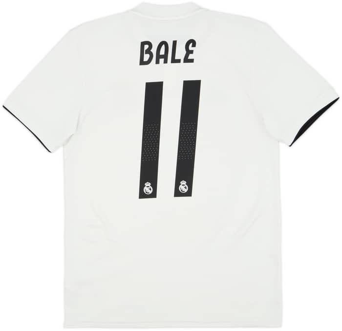 2018-19 Real Madrid Home Shirt Bale #11 - 8/10 - (S)