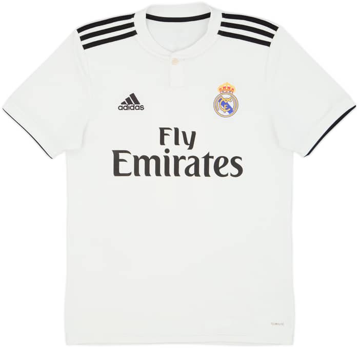 2018-19 Real Madrid Home Shirt Bale #11 - 8/10 - (S)