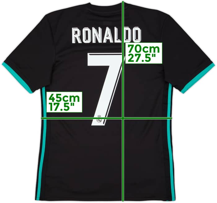 2017-18 Real Madrid Away Shirt Ronaldo #7 - 10/10 - (S)