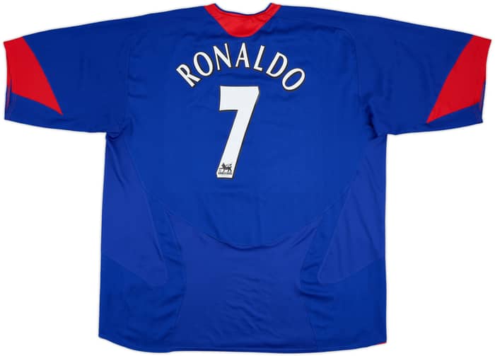 2005-06 Manchester United Away Shirt Ronaldo #7 - 8/10 - (3XL)
