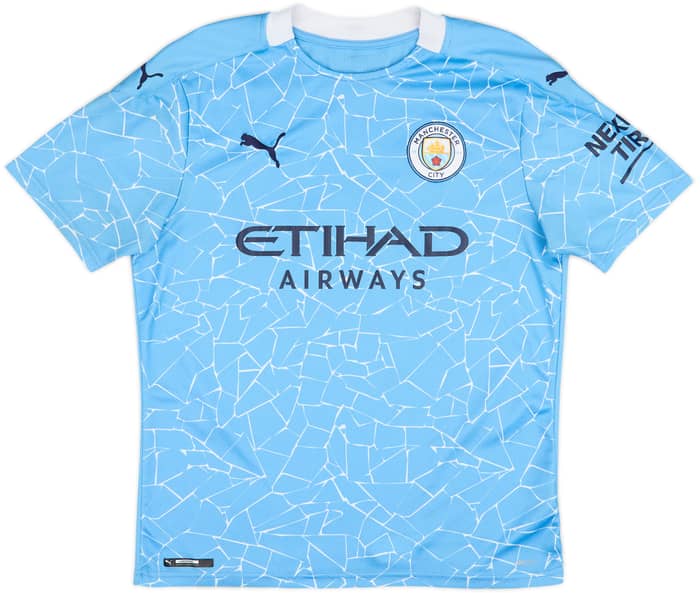 2020-21 Manchester City Home Shirt Gundogan #8 - 8/10 - (M)