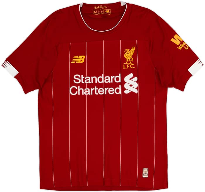 2019-20 Liverpool Home Shirt Virgil #4 - 6/10 - (S)