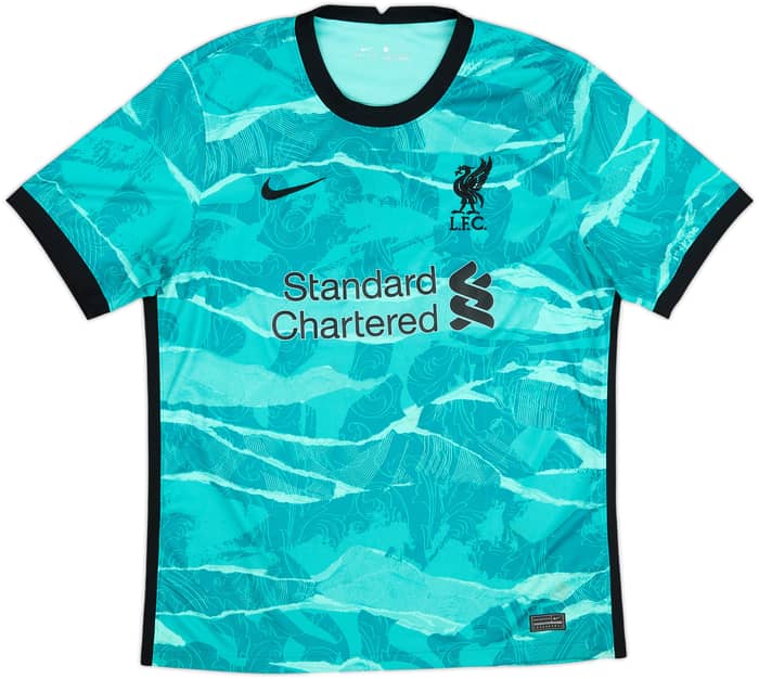 2020-21 Liverpool Camiseta Visitante Virgil #4 - 9/10 - (L)
