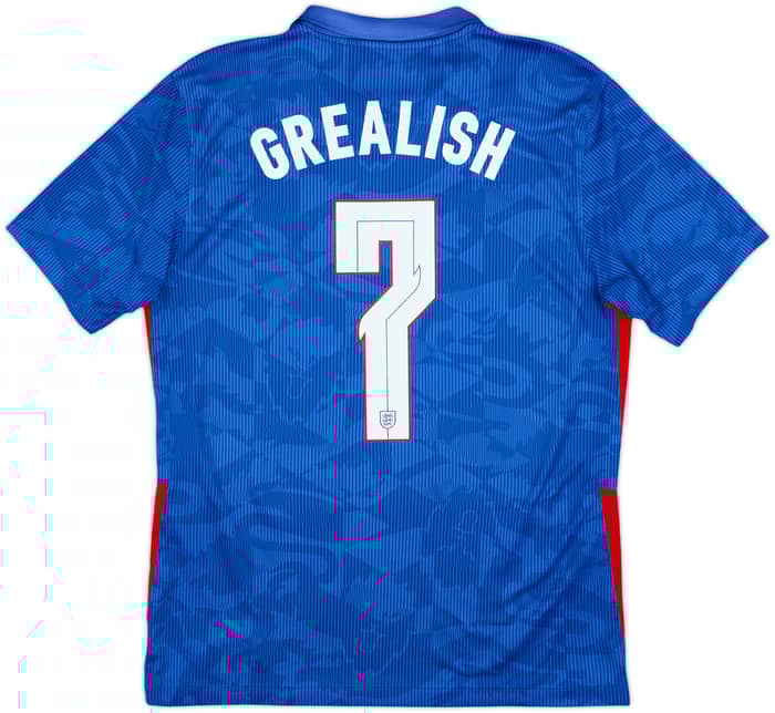 2020-21 England Away Shirt Grealish #7 - 5/10 - (M)
