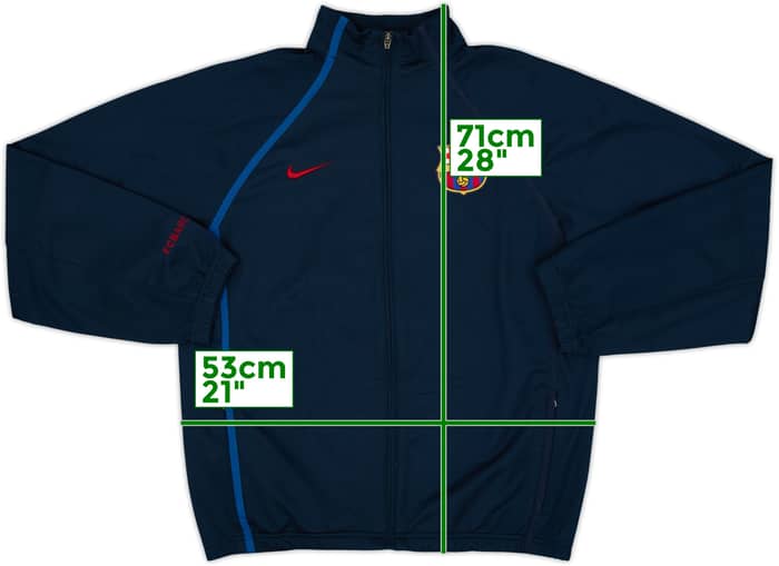 2004-05 Barcelona Nike Track Jacket - 8/10 - (M)