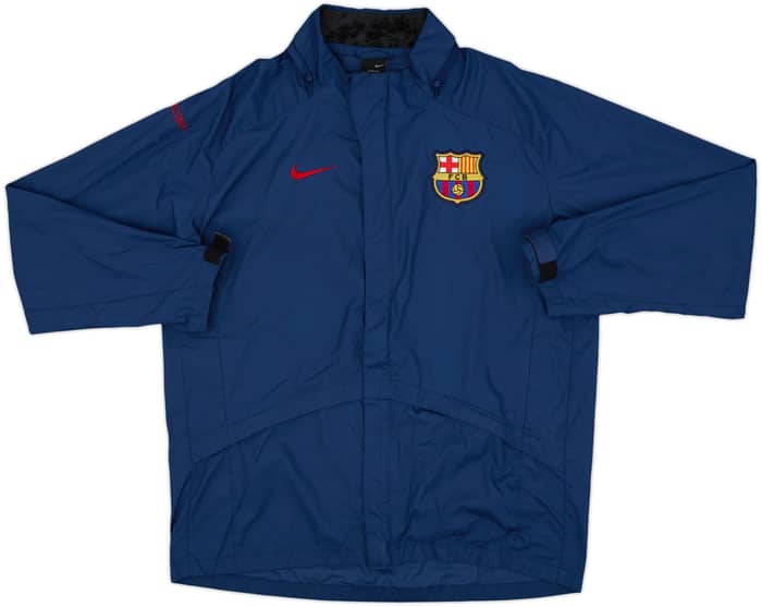 2006-07 Barcelona Nike Rain Jacket - 9/10 - (M)