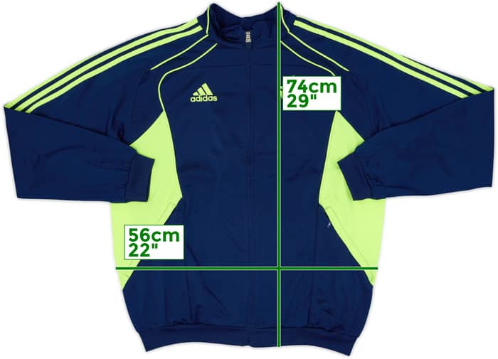 2010-11 Ajax adidas Track Jacket - 8/10 - (L/XL)