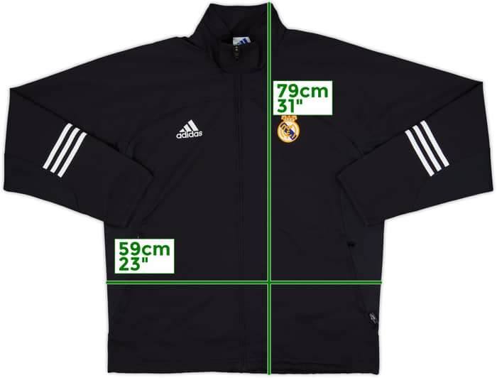 2002-03 Real Madrid adidas Track Jacket - 8/10 - (M/L)