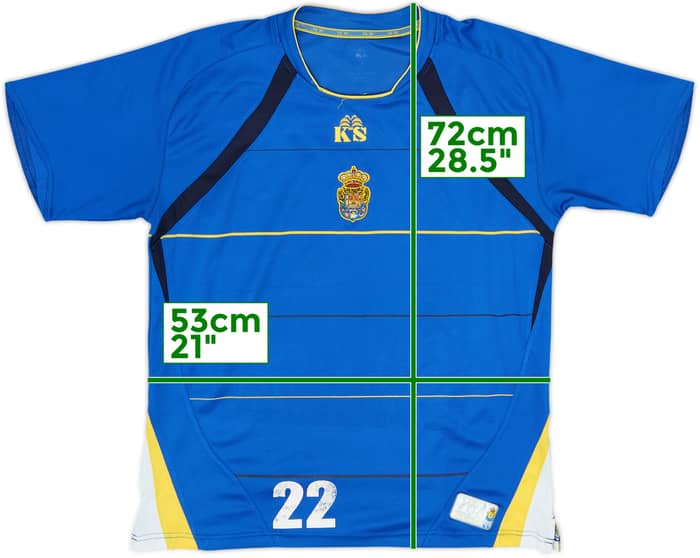 2011-12 Las Palmas KS Player Issue Training Shirt #22 - 7/10 - (M)