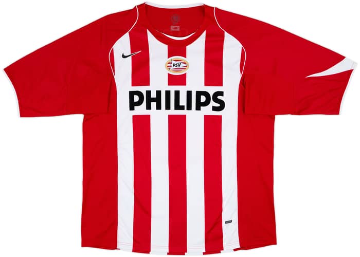 2004-06 PSV Home Shirt Cocu #8 - 8/10 - (XXL)
