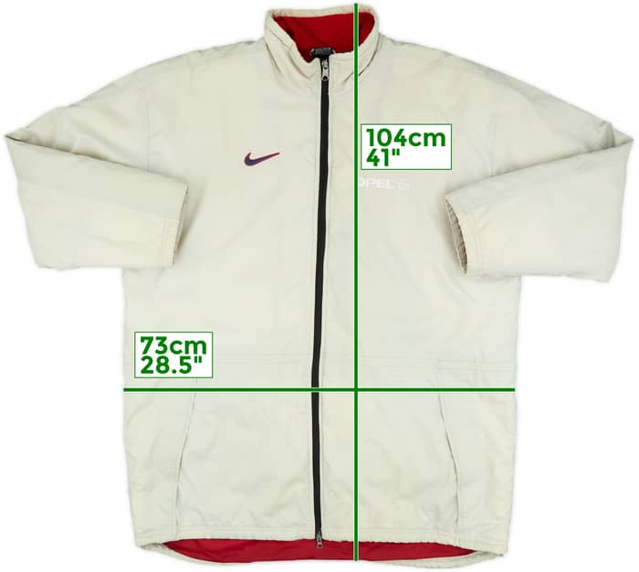 1999-00 Paris Saint-Germain Nike Padded Bench Coat - 6/10 - (XL)