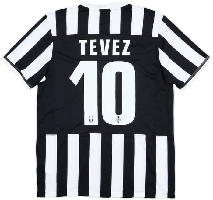 2013-14 Juventus Home Shirt Tevez #10 - 6/10 - (L)