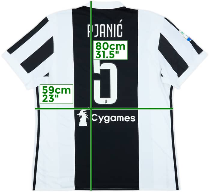 2017-18 Juventus Home Shirt Pjanic #5 (XL)