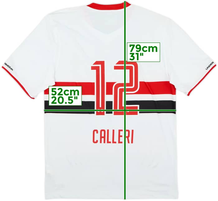 2015 Sao Paulo Home Shirt Calleri #12 - 8/10 - (L)