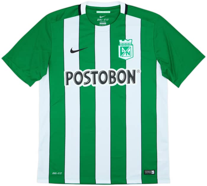 2015-16 Atletico Nacional Home Shirt - 9/10 - (L)