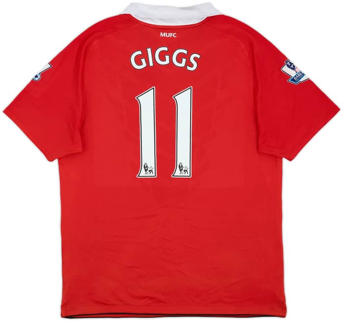 2010-11 Manchester United Home Shirt Giggs #11 - 7/10 - (L)