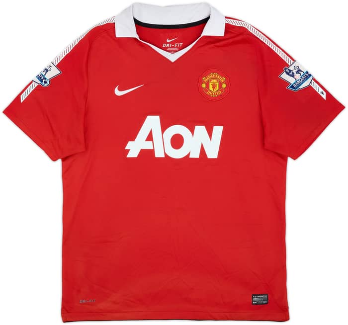 2010-11 Manchester United Home Shirt Giggs #11 - 7/10 - (L)