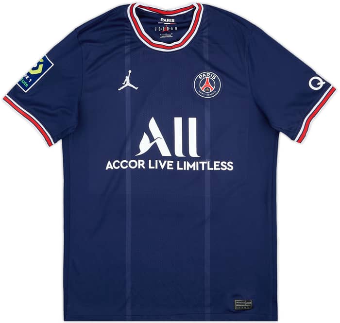 Camiseta de local del Paris Saint-Germain 2021-22 Sergio Ramos #4 - 7/10 - (M)
