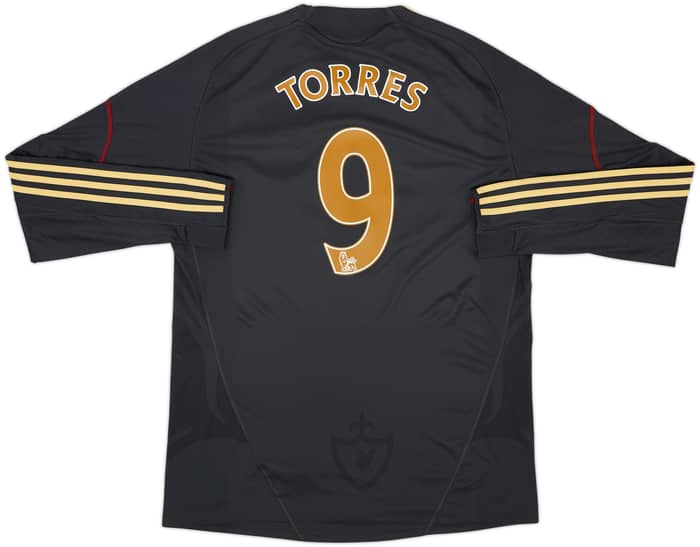 2009-10 Liverpool Away L/S Shirt Torres #9 - 9/10 - (XL)