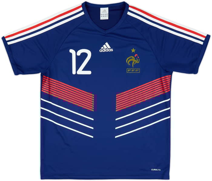 2009-10 France Basic Home Shirt Henry #12 - 8/10 - (M)