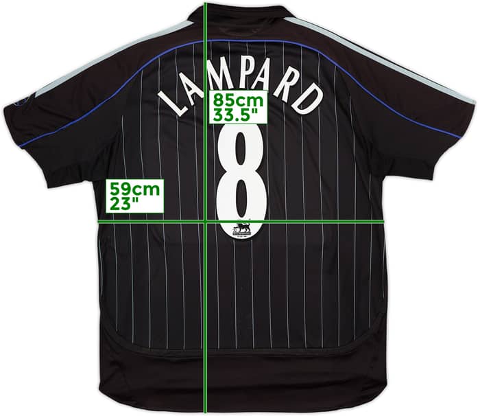 2006-07 Chelsea Third Shirt Lampard #8 - 6/10 - (XL)