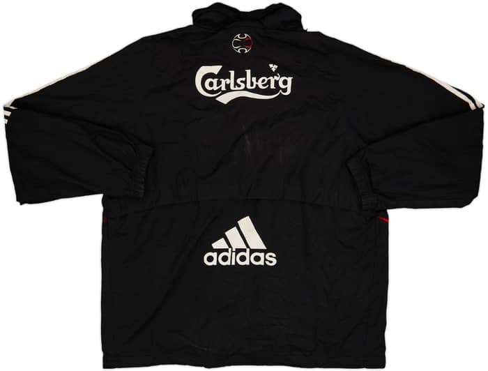 2007-08 Liverpool adidas Hooded Rain Jacket - 3/10 - (L/XL)