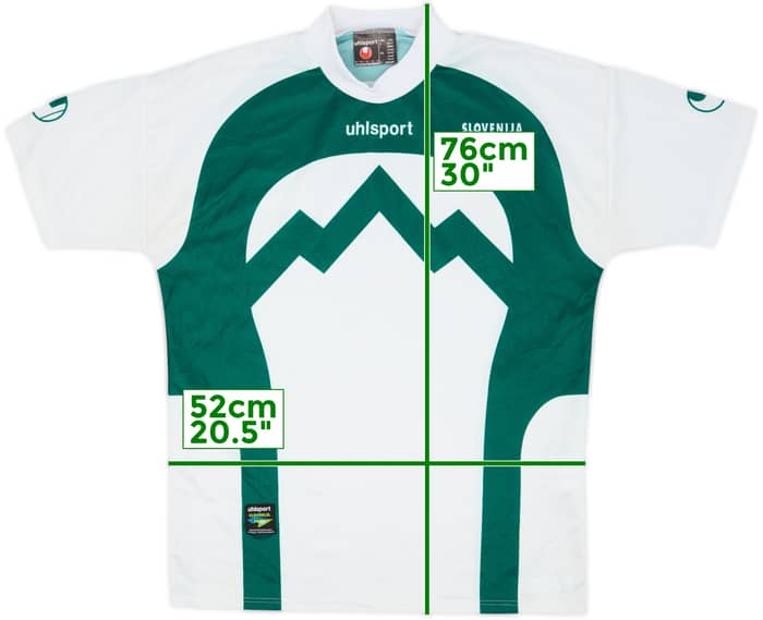 2002-03 Slovenia Home Shirt - 8/10 - (XXL)