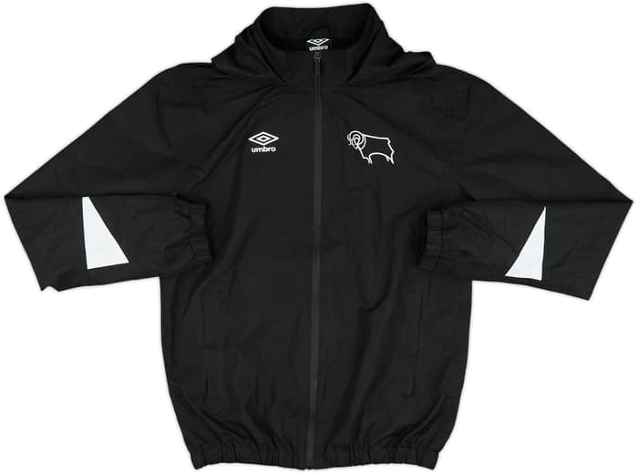 2018-19 Derby Umbro Hooded Track Jacket - 8/10 - (XL.Boys)