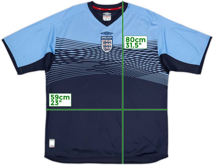 2003-04 England Umbro Training Shirt - 9/10 - (XL)
