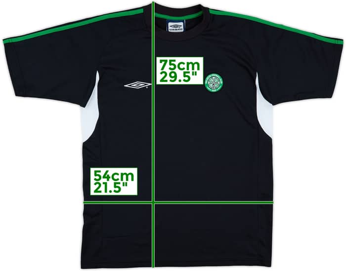 2003-04 Celtic Umbro Training Shirt - 9/10 - (M)