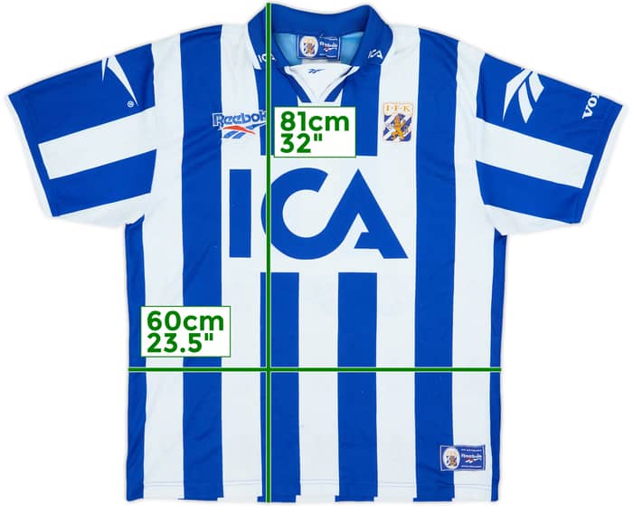1997-98 IFK Gothenburg Home Shirt - 8/10 - (XL)