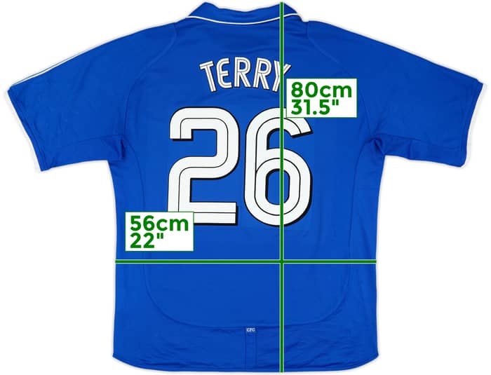 2001-03 Chelsea Home Shirt Terry #26 - 8/10 - (L)