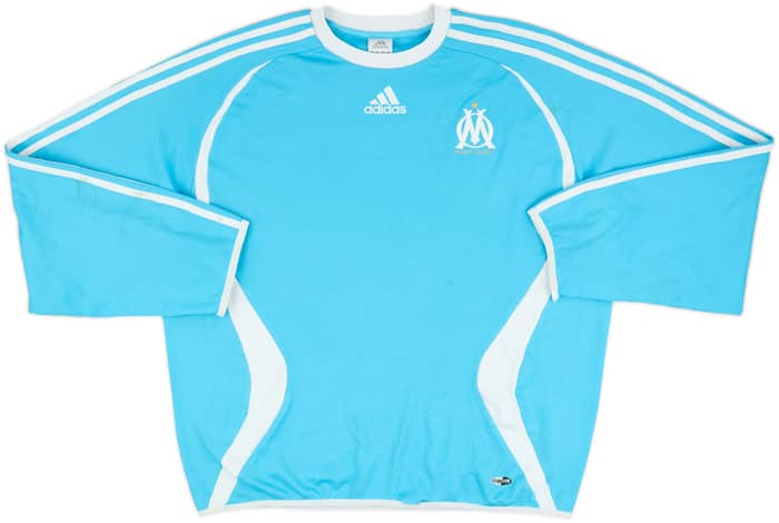 2006-07 Olympique Marseille adidas Sweat Top - 5/10 - (L)