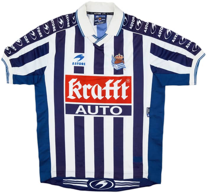 1998-00 Real Sociedad Home Shirt - 5/10 - (M)