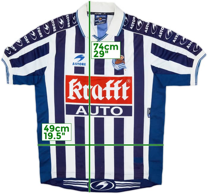 1998-00 Real Sociedad Home Shirt - 5/10 - (M)