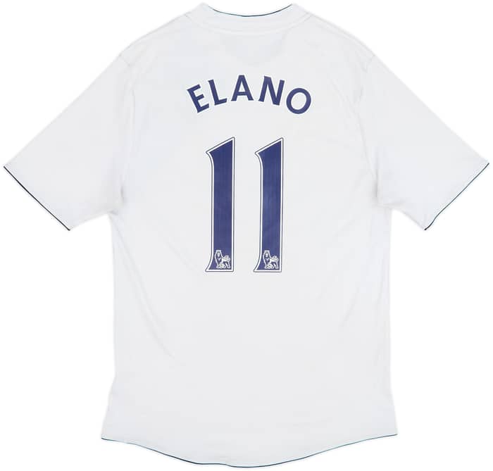 Camiseta de la tercera equipación del Manchester City 2007-08 Elano #11 - 4/10 - (S)