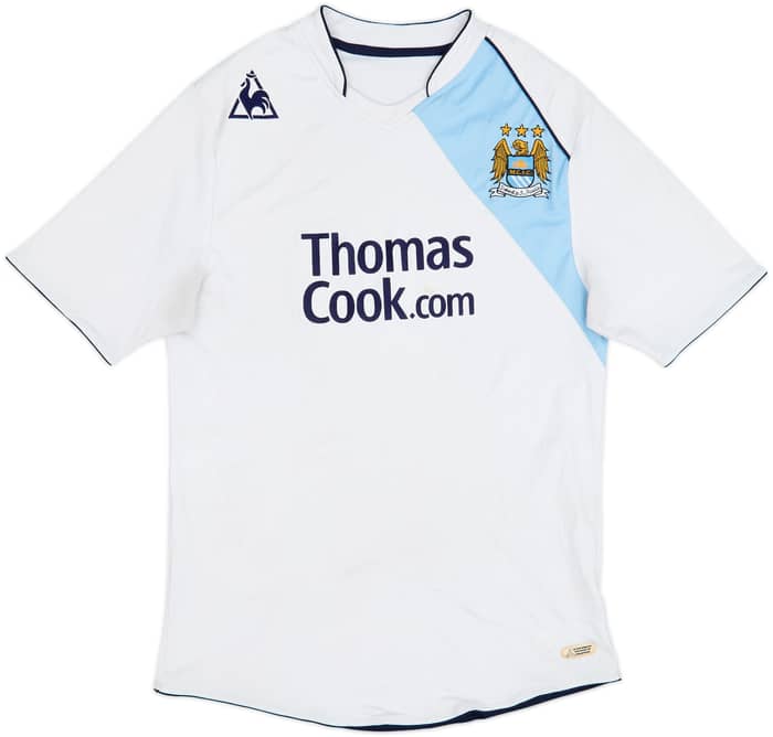 Camiseta de la tercera equipación del Manchester City 2007-08 Elano #11 - 4/10 - (S)