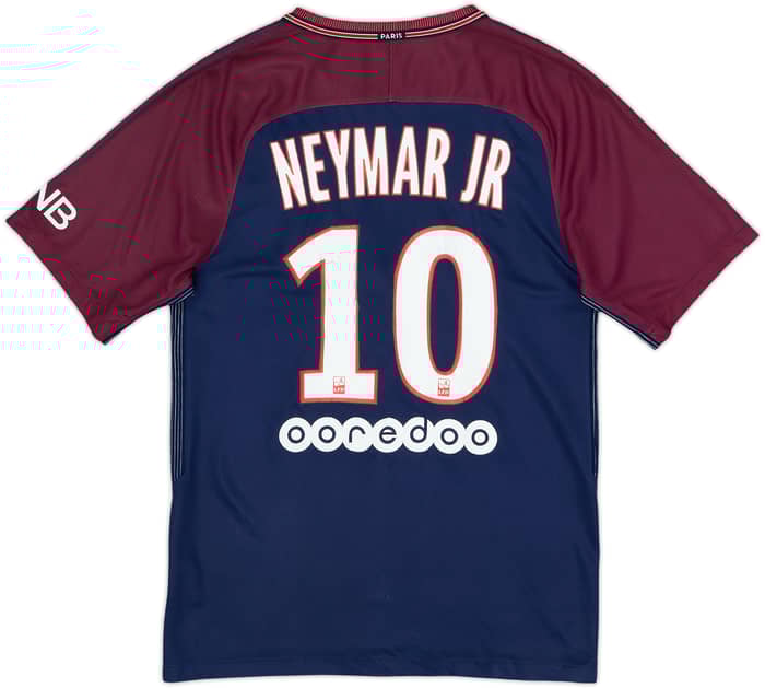 2017-18 Paris Saint-Germain Home Shirt Neymar Jr #10 - 5/10 - (S)