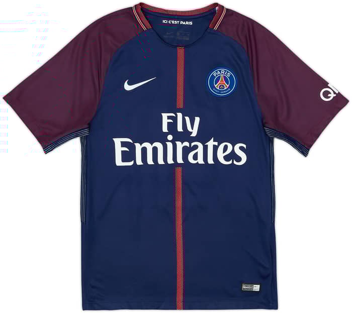2017-18 Paris Saint-Germain Home Shirt Neymar Jr #10 - 5/10 - (S)