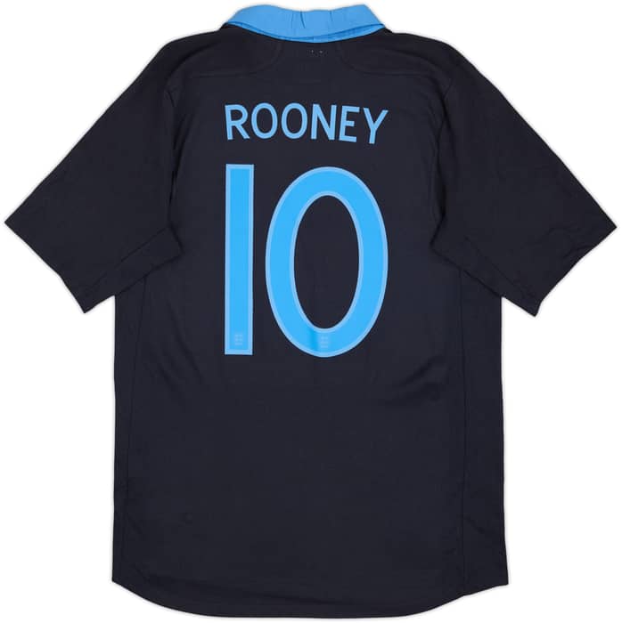 2011-12 England Away Shirt Rooney #10 - 8/10 - (M)